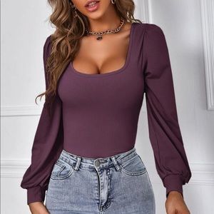 Bishop sleeve blouse